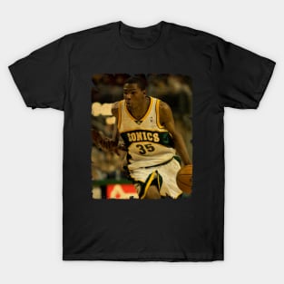 Kevin Durant - Vintage Design Of Basketball T-Shirt